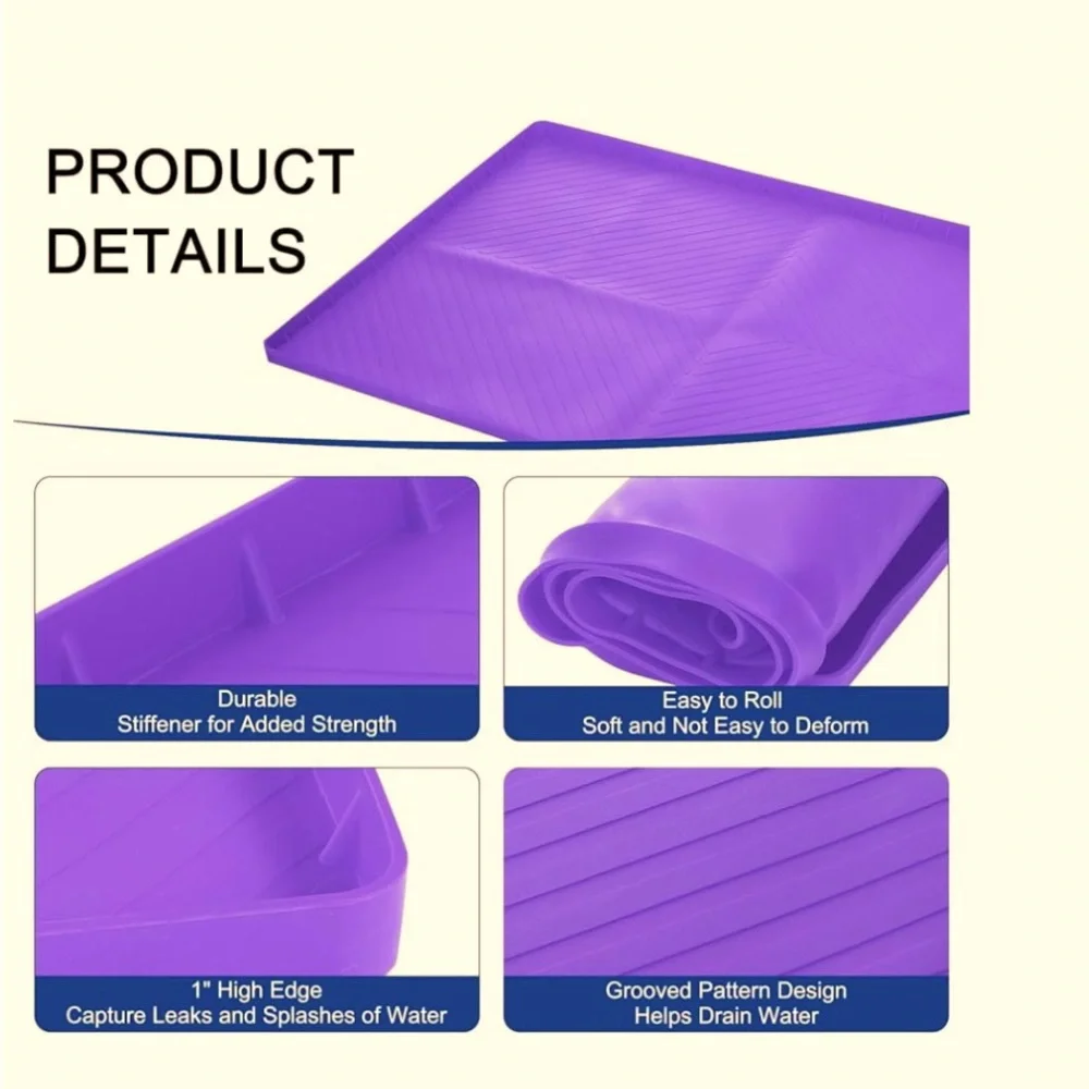 Sdpedia Silicone Kitchen Mat